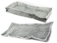 ZAMYKANY POJEMNIK PUDEŁKO ORGANIZER SUWAK POD ŁÓŻKO UBRANIA BUTY POŚCIEL