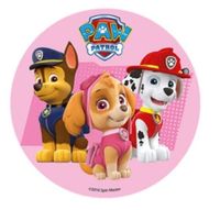 Opłatek na tort PAW Psi Patrol Pies Pieski Marshall Rubble Rocky Skye Zuma