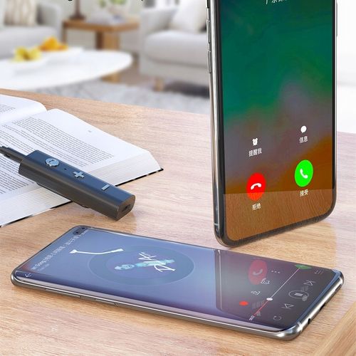 Adapter Audio Bluetooth AUX Odbiornik minijack bezprzewodowe słuchawki BT na Arena.pl