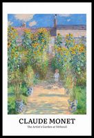 Plakat 40x60cm Design Artist Garden, Monet Vintage do Salonu