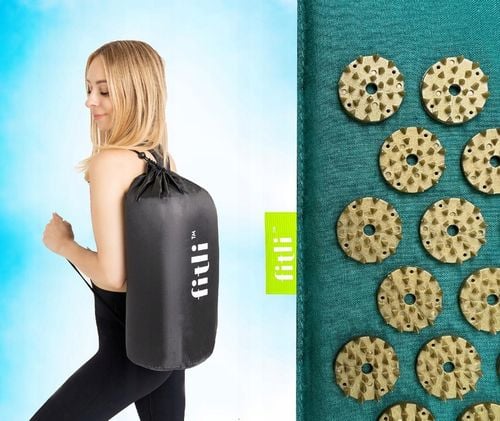 MATA ZDROWOTNA DO AKUPRESURY Z KOLCAMI + PODUSZKA na Arena.pl