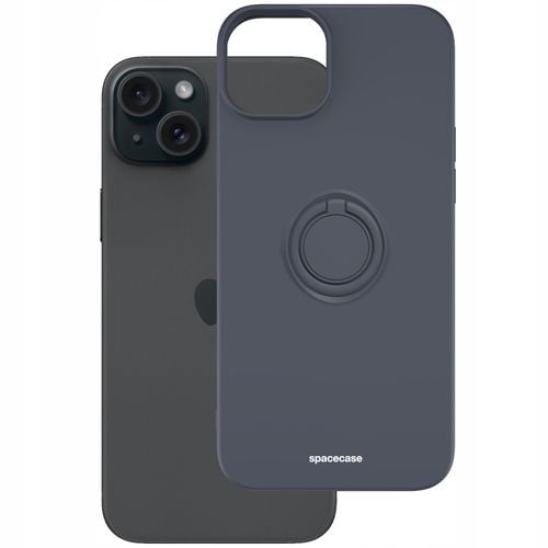ETUI SILIKONOWE SPACECASE RING CASE OBUDOWA DO IPHONE 15 PLUS + SZKŁO na Arena.pl