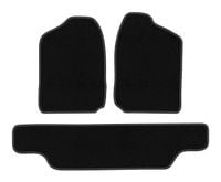 Dywaniki welurowe BASIC do Opel Frontera A 5-drzwi czarne