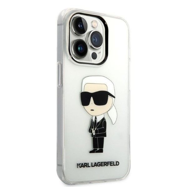 Etui Karl Lagerfeld do iPhone 14 Pro, Przezroczysty zdjęcie 4