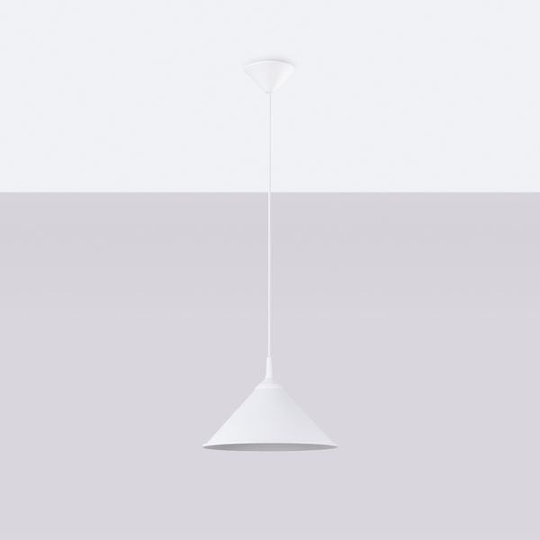 Lampa wisząca ZUMA biała zdjęcie 2