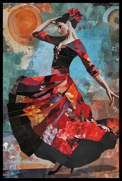 Plakat 40x60cm Taniec Flamenco zdjęcie 2