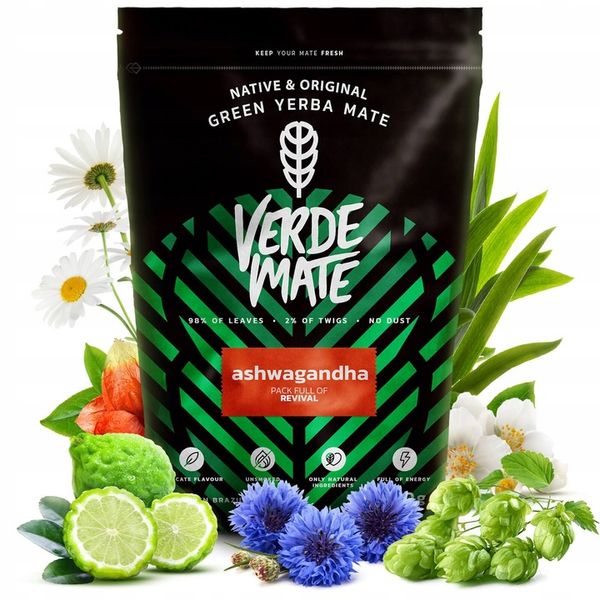 Verde Mate Green Ashwagandha 0,5kg zdjęcie 1