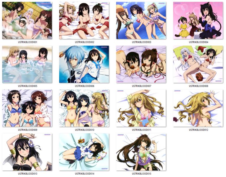 Poduszka Strike the Blood DO WYBORU zdjęcie 2