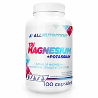 Allnutrition Tri Magnesium + Potassium 100kap STRES NERWY MIĘŚNIE