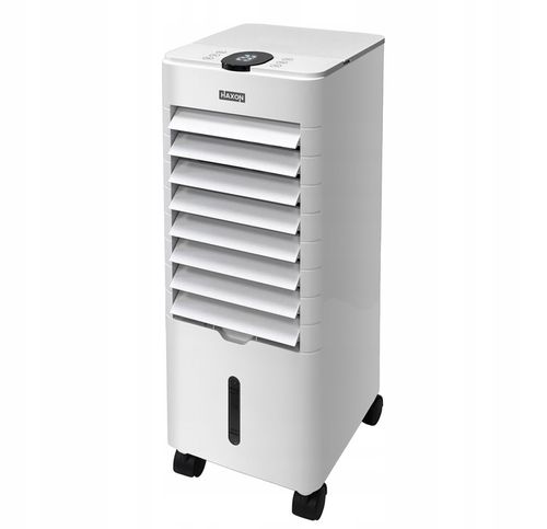 Klimatyzator wodny przenośny HAXON ZAX 4w1 LED nawilżacz pilot + wkłady na Arena.pl