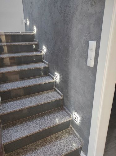 Lampka schodowa LED 230V oświetlenie schodowe 2W Z na Arena.pl