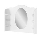 LN-06 LUNA NADSTAWKA meble dziecięce biało różowe