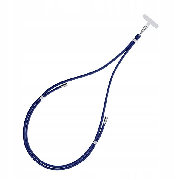 3MK EasyClip Dark Blue (silver) smycz do telefonu zdjęcie 9