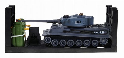DUŻY ZESTAW Bitwa CZOŁGÓW Na Pilota R/C 2w1 Tiger Vs T-34 1:28 Dźwięki na Arena.pl