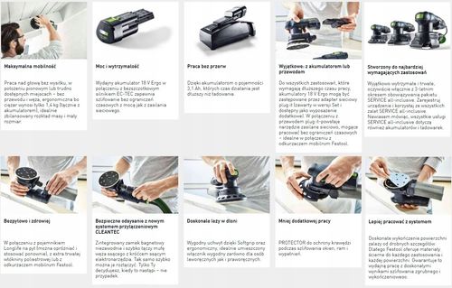 SZLIFIERKA AKUM.MIMOŚRODOWA ETSC 125-BASIC FESTOOL na Arena.pl