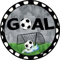 Opłatek na tort Piłka Nożna Bramka Gol Mecz Klub Piłkarski Boisko