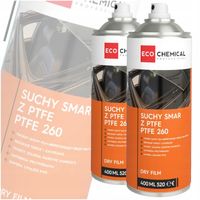 SMAR DO SZYBERDACHU PROWADNIC FOTELI SAMOCHODOWYCH I MEBLOWYCH ZESTAW 2 SZT