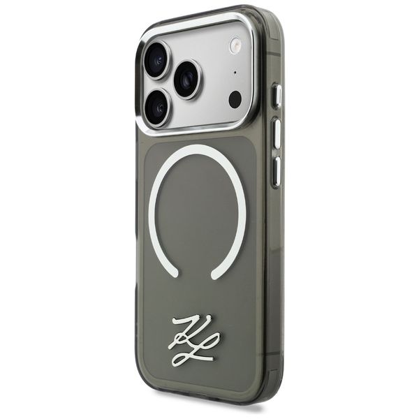 etui karl lagerfeld iml kl script logo   magsafe do iphone 17 pro max zdjęcie 2