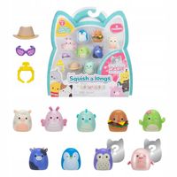 SQUISHMALLOWS figurki SQUISH A LONGS zestaw MiniSquish 8 figurek krówka