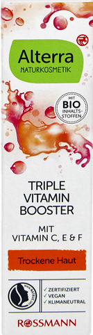 Alterra Booster witaminy C,E,F, olej Jojoba zdjęcie 1