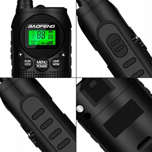 KRÓTKOFALÓWKA 2x WALKIE TALKIE BAOFENG BF-T6 PMR RADIOTELEFON DUŻY ZASIĘG na Arena.pl