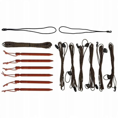 Płachta biwakowa wodoodporna turystyczna Bushmen Easy Tarp 3 x 3 m Green na Arena.pl