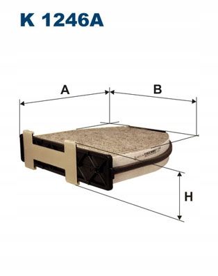 FILTRON FILTR KABINY WĘGLOWY na Arena.pl