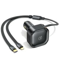 usams ład. sam. ze zwijanym kablem1xusb-c+1x lightning c41 pd 30w