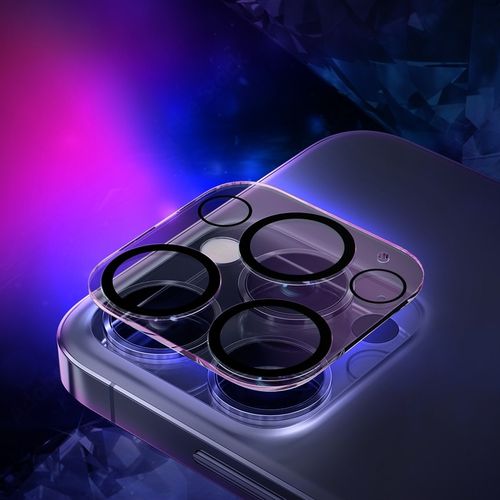 Szkło 9H na aparat do iPhone 15 Pro / 15 Pro Max - 3mk Lens Pro Full Cover na Arena.pl