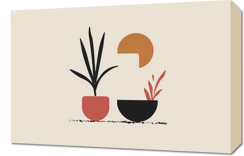 Obraz 60x40cm Domowy Ogród zdjęcie 1