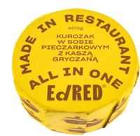 EdRED Kurczak W Sosie Pieczarkowym Z Kaszą Gryczaną 400 g