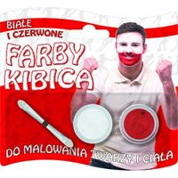 farby kibica do twarzy 2 kolory titanum