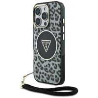 Etui Guess do iPhone 16 Pro, Czarny MagSafe