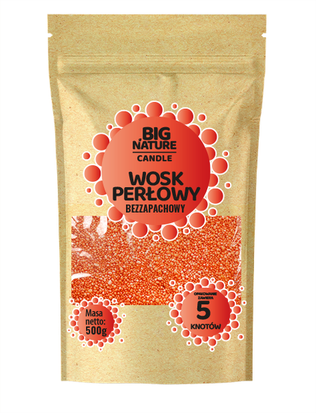 Wosk Perłowy Koralowy 500g zdjęcie 1