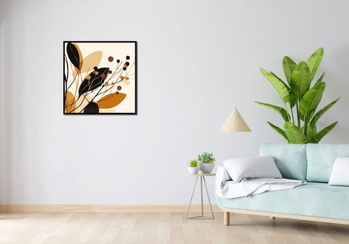 Plakat 70x70cm Jesienne Sylwety na Arena.pl