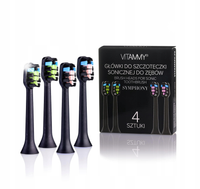 Końcówki do szczoteczki VITAMMY TOW014963 Symphony 4 szt. Czarny