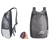 LEKKI PLECAK ROWEROWY BIEGOWY SPORTOWY ETUI SZARY