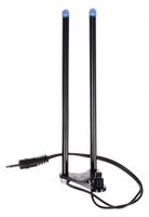 2 x STABILIZATOR WĘDZISKA JAXON Z DIODAMI 002 NIEBIESK