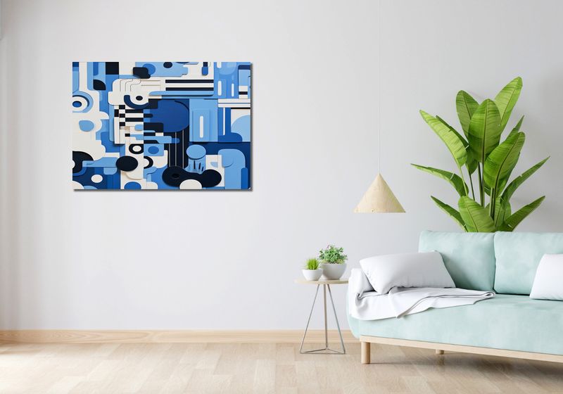 Obraz 100x70cm Rytmiczne Echo zdjęcie 2