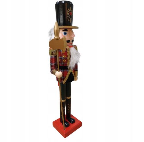Drewniany Duży Dziadek do orzechów 50cm Nutcracker Święta na Arena.pl