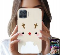 ETUI DO OPPO RENO 4 LITE - RENIFEREK, RENIFER, ŚWIĄTECZNE WZORY