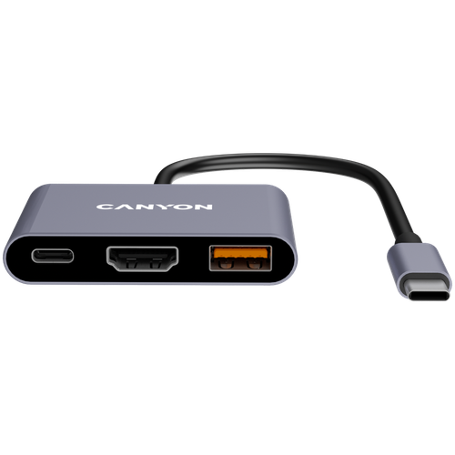 CANYON HUB DS-4 3 w 1 USB-C Szary na Arena.pl