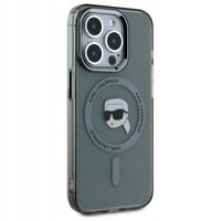ETUI KARL LAGERFELD KLHMP15LHLSKIK DO IPHONE 15 PRO HARDCASE MAGSAFE CZARNY