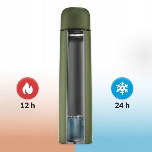 POJEMNY SZCZELNY TERMOS MOUNTAIN GOAT DUŻY 1L na Arena.pl