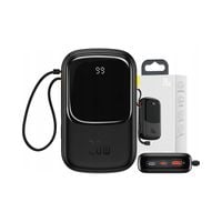 Baseus powerbank z kablem Lightning 20000mAh USB USB-C QC FCP PD 20W czarny