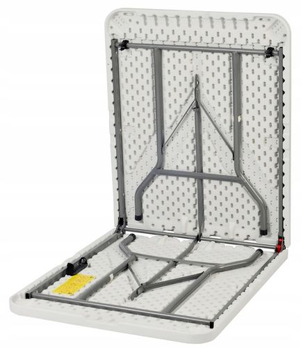 STÓŁ CATERINGOWY SKŁADANY WALIZKA BANKIETOWY OGRODOWY 180 CM WYTRZYMAŁY na Arena.pl