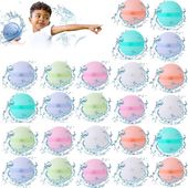 Sunshine smile Balony na wodę 24 Wielokrotnego Użytku Bomb Wodnych