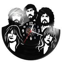 Zegar ścienny z płyty winylowej Fleetwood Mac 1284.14