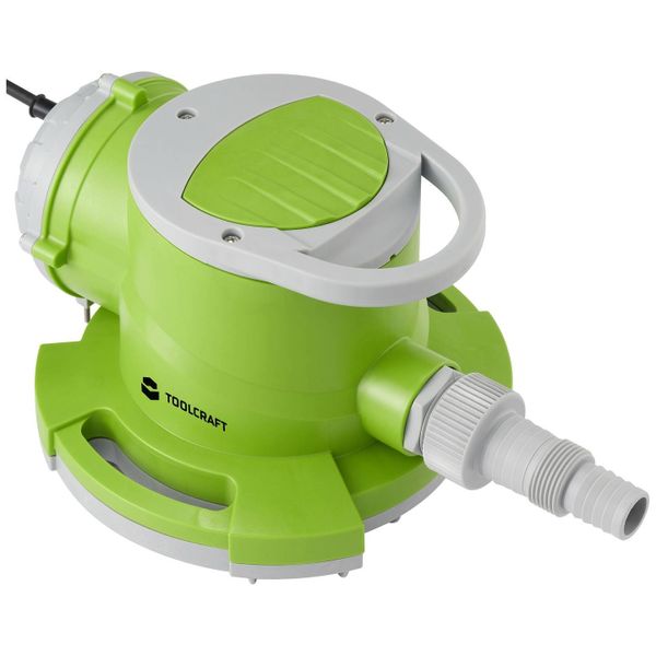 Pompa ZANURZENIOWA zasysająca do BASENU 400 W 7000 l/h TOOLCRAFT zdjęcie 2