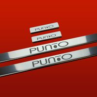 Listwa progowa FIAT PUNTO EVO Stal nierdzewna 304 połysk 4szt